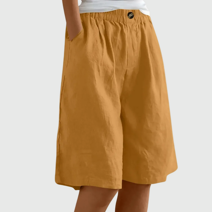 Madeleine | Spacious Shorts with Elastic Waist