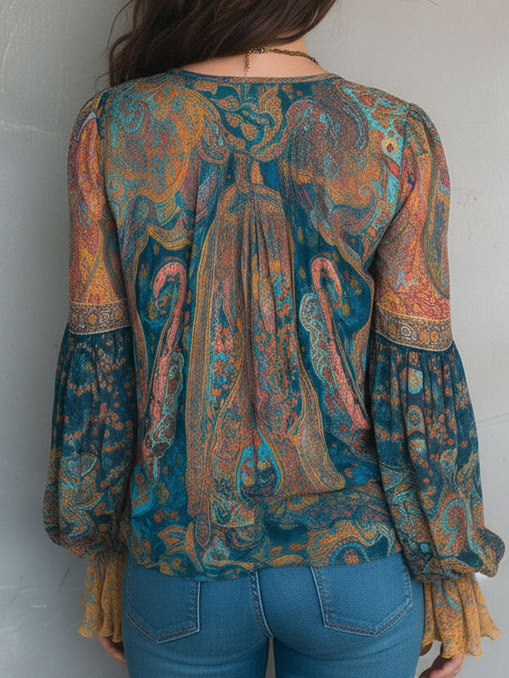 Sara™ | Blouse With Ruffled Cuffs