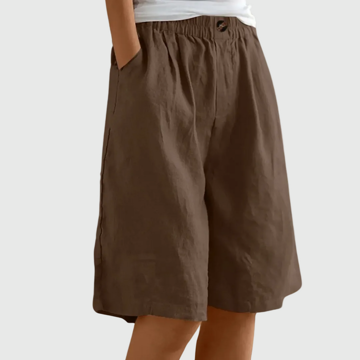 Madeleine | Spacious Shorts with Elastic Waist