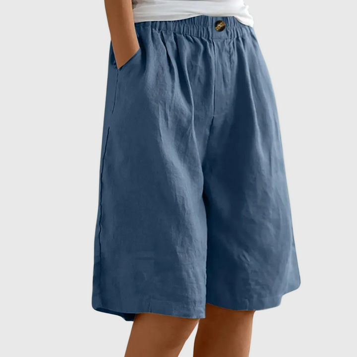 Madeleine | Spacious Shorts with Elastic Waist