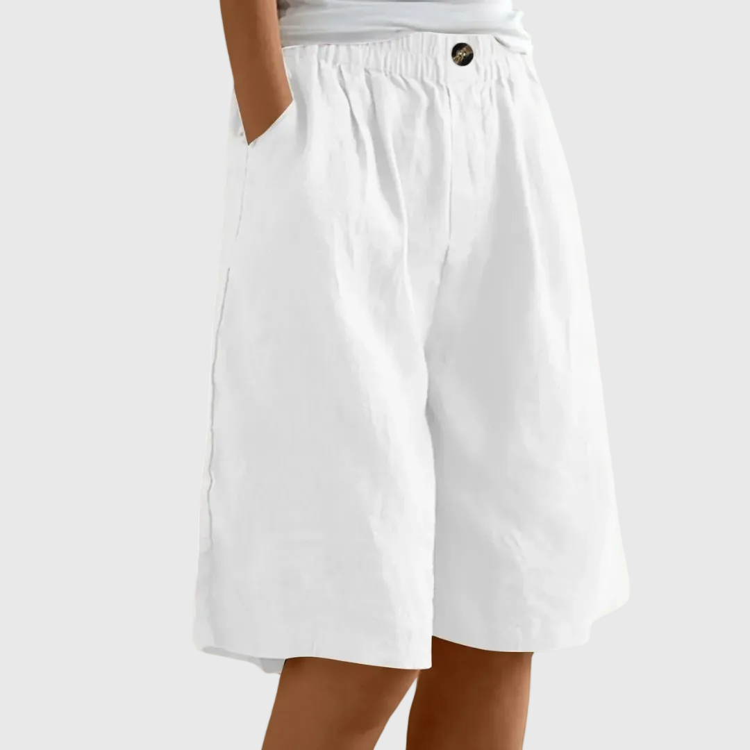 Madeleine | Spacious Shorts with Elastic Waist