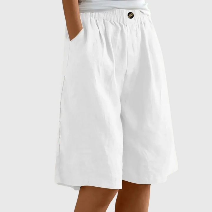 Madeleine | Spacious Shorts with Elastic Waist