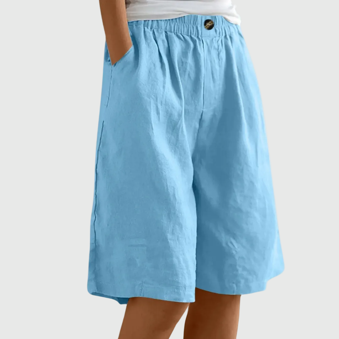 Madeleine | Spacious Shorts with Elastic Waist