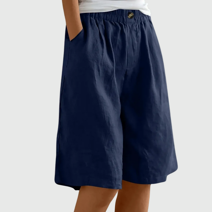 Madeleine | Spacious Shorts with Elastic Waist