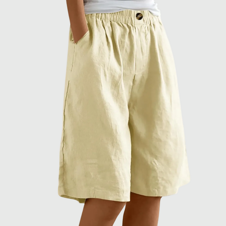 Madeleine | Spacious Shorts with Elastic Waist