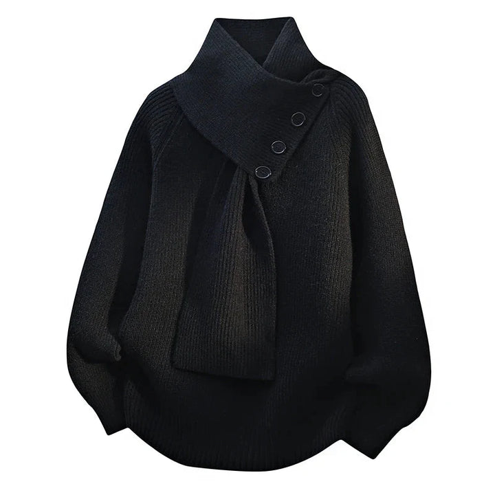 Arielle | Cozy Scarf-Neck Sweater