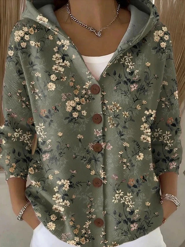 Cassidy | Warm Hooded Cardigan
